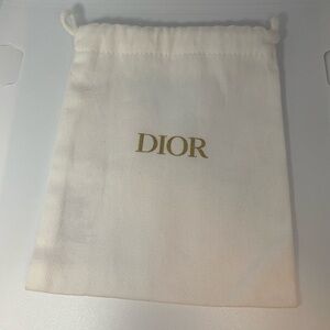 5/$25 Dior Beauty Drawstring Pouch